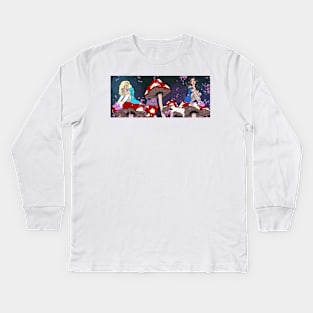 Through the looking glass Kids Long Sleeve T-Shirt